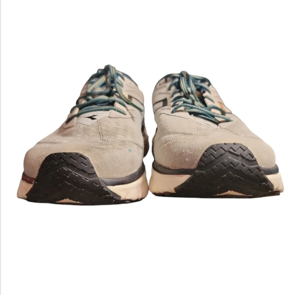 Diadora Equipe Nucleo Men Running Shoes Gray Mediterranean 10.5 Athletic Sneaker - Picture 2 of 12